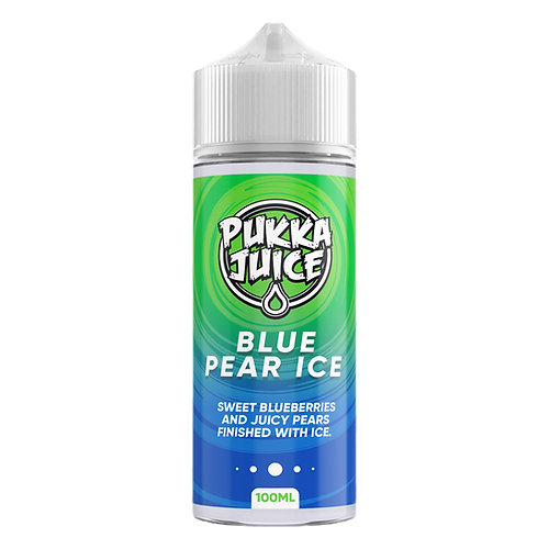 Blue Pear Ice By Pukka Juice E-Liquid 100ml Shortfill