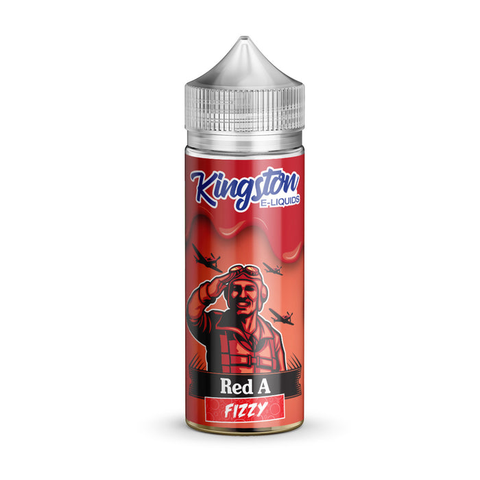 Red A Fizzy By Kingston E-Liquid 100ml Shortfill