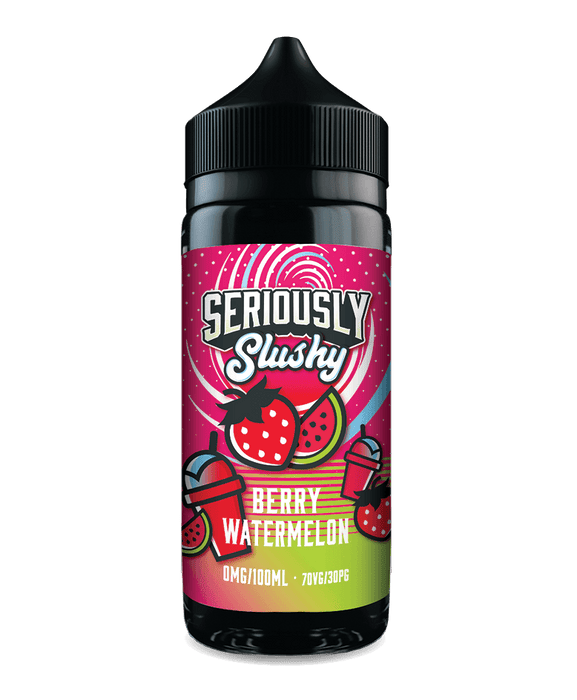 Seriously Slushy Berry Watermelon E-liquid Shortfill - I Love Vapour