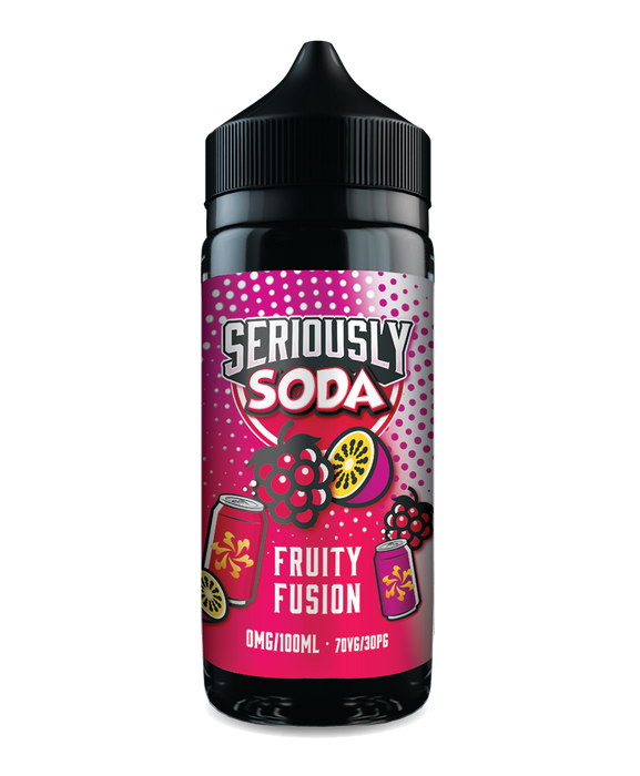 Fruity Fusion By Seriously Soda E-Liquid 100ml Shortfill