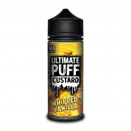 Ultimate Puff Custard – Whipped Vanilla 120ML Shortfill - I Love Vapour E-Juice Ultimate Puff