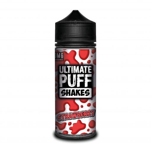 Ultimate Puff Shakes – Strawberry 120ML Shortfill - I Love Vapour E-Juice Ultimate Puff