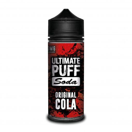 Ultimate Puff Soda Original Cola 120ML Shortfill - I Love Vapour E-Juice Ultimate Puff