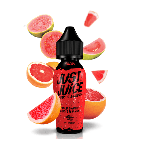 Just Juice e-liquid Blood orange citrus & guava 50ml shortfill - I Love Vapour E-Juice Just Juice