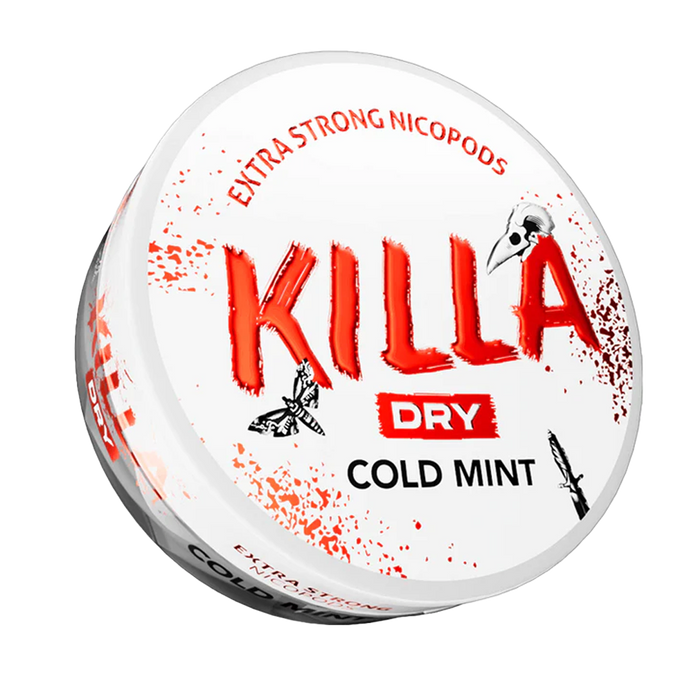 Killa Dry Nicotine Pouches Snus