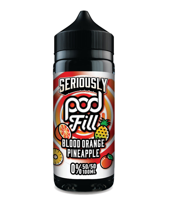 Seriously Pod Fill Blood Orange Pineapple E-liquid Shortfill