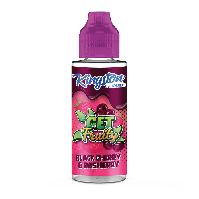 Black Cherry & Raspberry By Kingston Get Fruity E-Liquid 100ml Shortfill