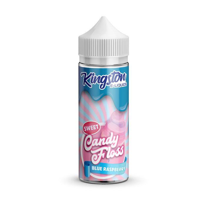 Blue Raspberry Candy Floss By Kingston E-Liquid 100ml Shortfill