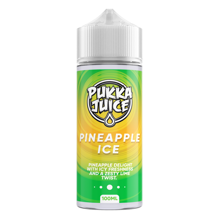 Pineapple Ice By Pukka Juice E-Liquid 100ml Shortfill