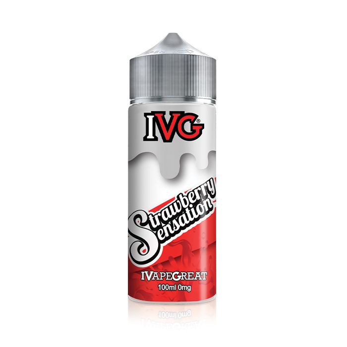 Strawberry Sensation By IVG E-Liquid 100ml Shortfill