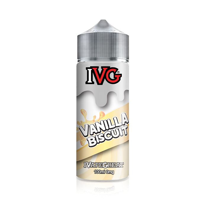 Vanilla Biscuit By IVG E-Liquid 100ml Shortfill