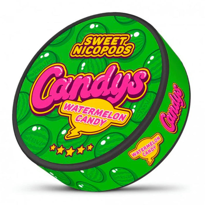 Watermelon Candy By Candy Nicotine Pouches