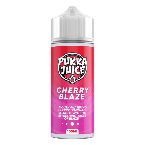 Cherry Blaze By Pukka Juice E-Liquid 100ml Shortfill