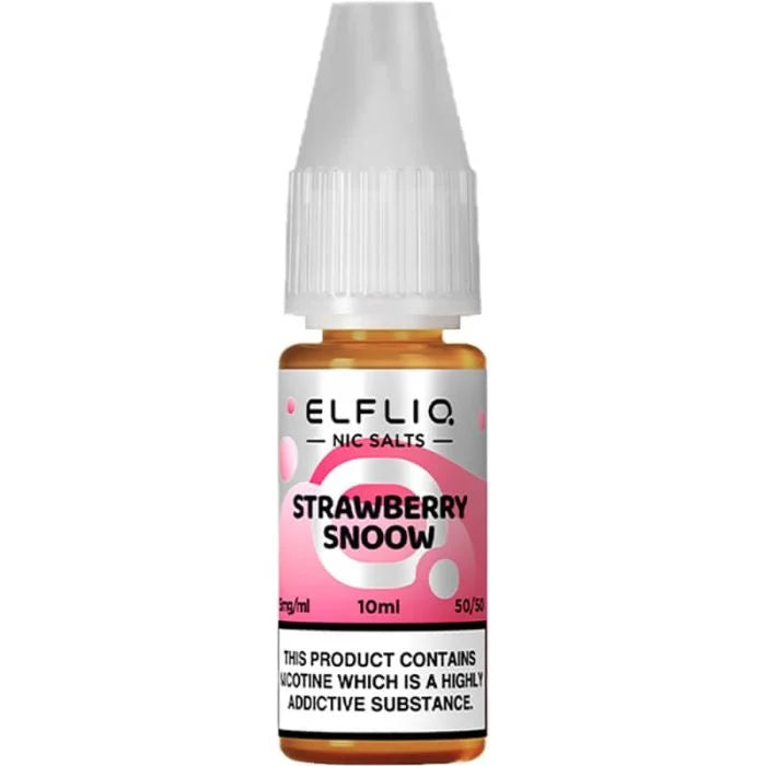 Strawberry Snoow By Elfbar Elfliq Nic Salt 10ml