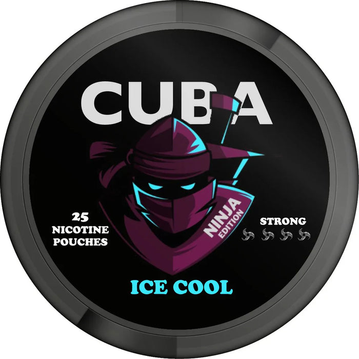 Ice Cool By Cuba Ninja Nicotine Pouches