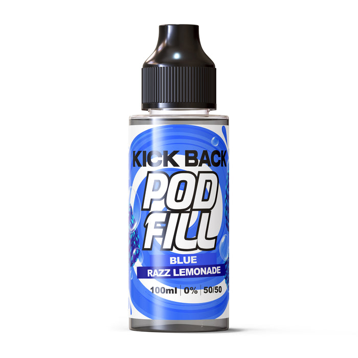 Kick Back Pod Fill Blue Razz Lemonade 100ml Shortfill