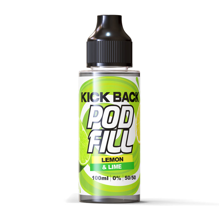 Kick Back Pod Fill Lemon & Lime 100ml Shortfill