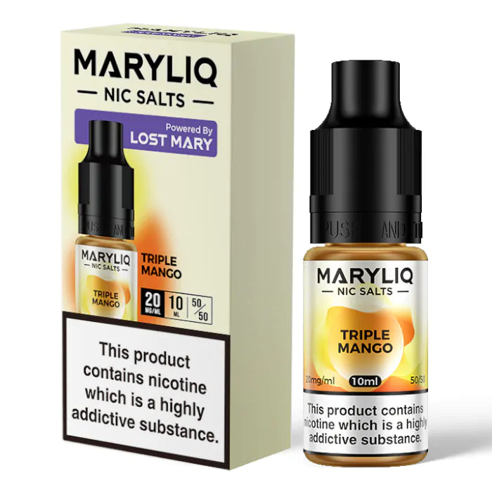 Lost Mary MaryLiq Triple Mango Nic Salt