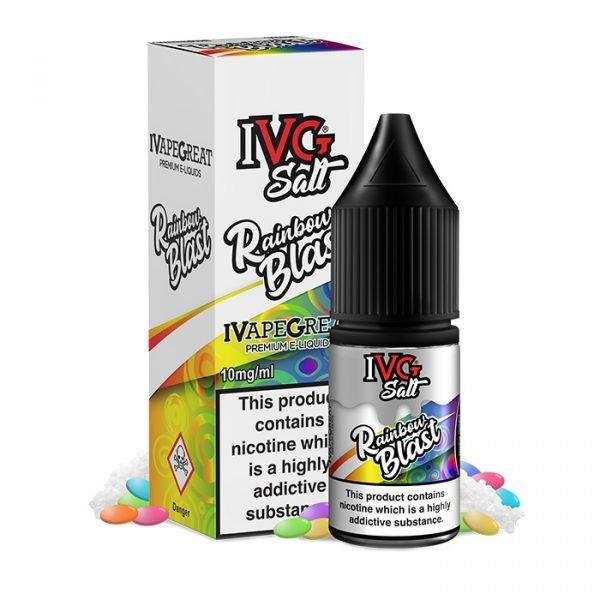 IVG Nic Rainbow Blast 10ml - I Love Vapour nic salts IVG