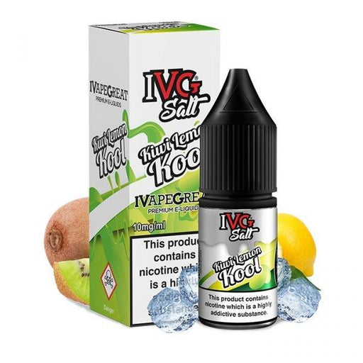 IVG Nic Salt Kiwi Lemon Kool 10ml - I Love Vapour nic salts IVG