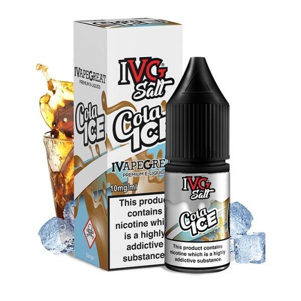 IVG Nic Salt Cola Ice 10ml - I Love Vapour nic salts IVG
