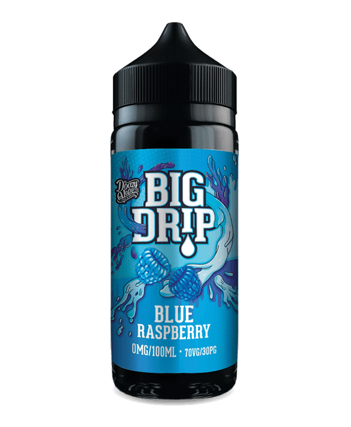 Big Drip Blue Raspberry E-Liquid 100ml Shortfill - I Love Vapour