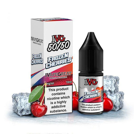 IVG Frozen Cherries 10ML E-LIQUID - I Love Vapour