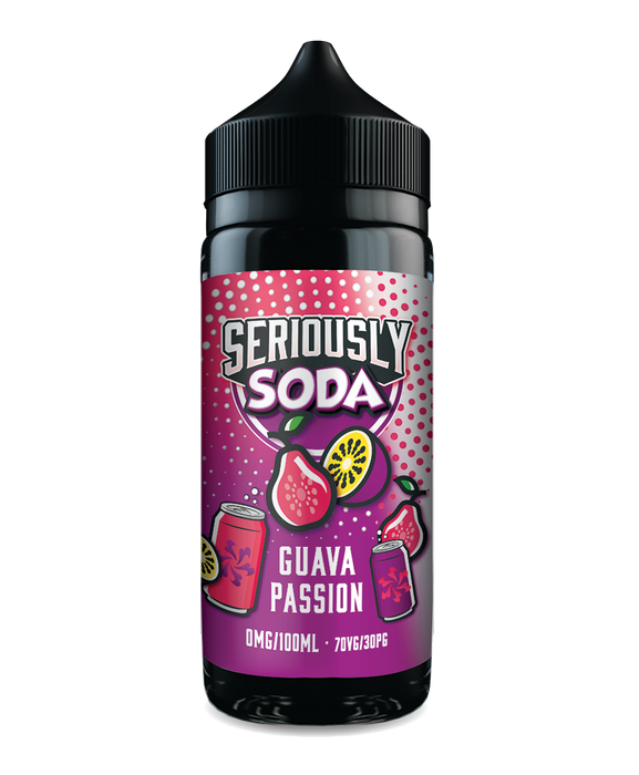 Guava Passion By Seriously Soda E-Liquid 100ml Shortfill