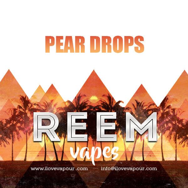 Pear Drops Premium E juice By Reem Vapes - I Love Vapour E-Juice reem
