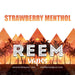 Strawberry Menthol Premium E juice By Reem Vapes - I Love Vapour E-Juice I Love Vapour Ltd
