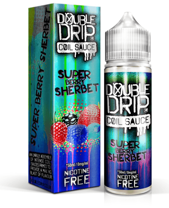 Super Berry Sherbet by Double Drip Short Fill E-Liquid 50ml - I Love Vapour E-Juice Double Drip