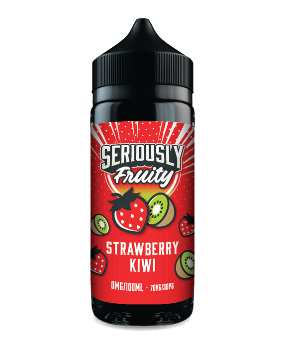 Seriously Fruity Strawberry Kiwi E-liquid 100ml Shortfill - I Love Vapour