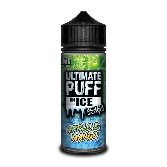 Ultimate Puff On Ice Limited Edition - Apple & Mango 120ML Shortfill - I Love Vapour E-Juice Ultimate Puff
