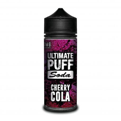 Ultimate Puff Soda Cherry Cola 120ML Shortfill - I Love Vapour E-Juice Ultimate Puff