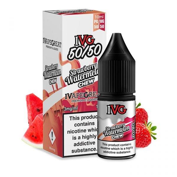 IVG Strawberry Watermelon Chew 10ML E-LIQUID - I Love Vapour