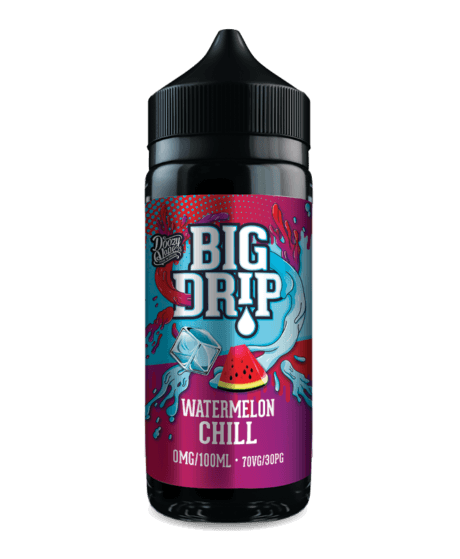 Big Drip Watermelon Chill E-Liquid 100ml Shortfill - I Love Vapour