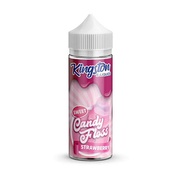 Strawberry Candy Floss By Kingston E-Liquid 100ml Shortfill
