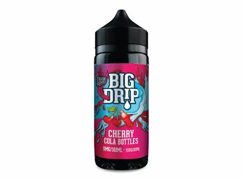 Cherry Cola Bottles By Big Drip E-Liquid 100ml Shortfill