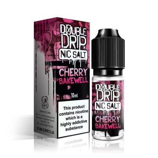 Double Drip Cherry Bakewell Nic Salts E Liquid 10ml - I Love Vapour nic salts Double Drip