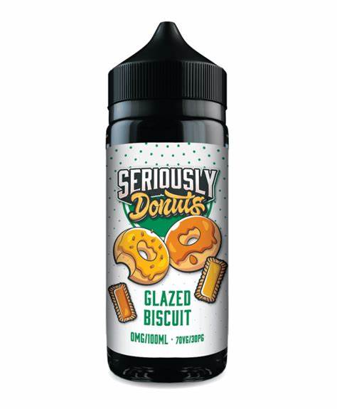Glazed Biscuit By Seriously Donuts E-Liquid 100ml Shortfill