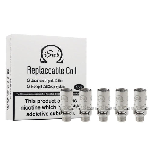 Innokin iSub Replacement Coils 5 Pack - I Love Vapour