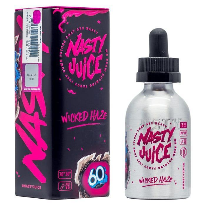 Nasty Juice - Wicked Haze E-Liquid 50ml Short Fill - I Love Vapour E-Juice nasty juice