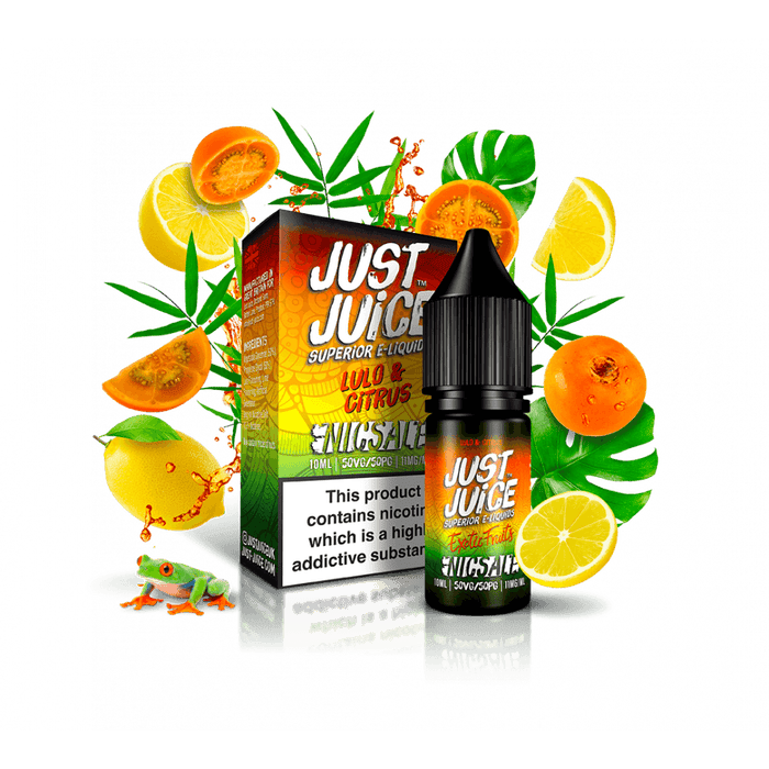 LULO & CITRUS NIC SALT ELIQUID BY JUST JUICE - I Love Vapour E-Juice Just Juice