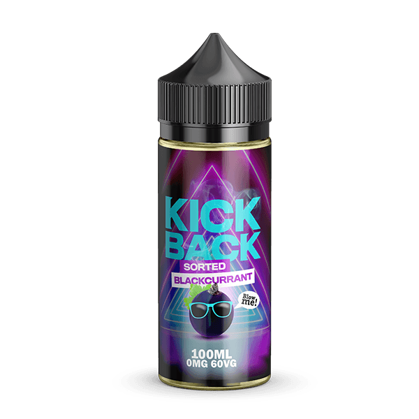 Sorted Blackcurrant 100ml E-Liquid By Kick Back - I Love Vapour E-Juice kick back