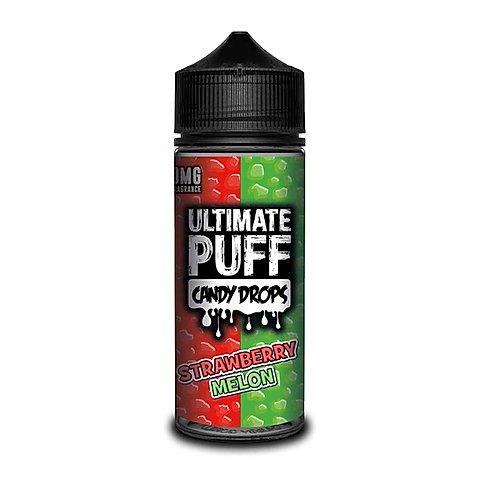 Ultimate Puff Candy Drops Strawberry Melon 100ml Shortfill - I Love Vapour E-Juice Ultimate Puff